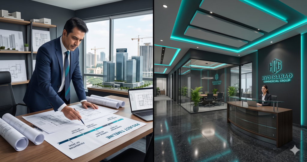 interior fit-out for real estate developers Hyderabad — handover and execution guide